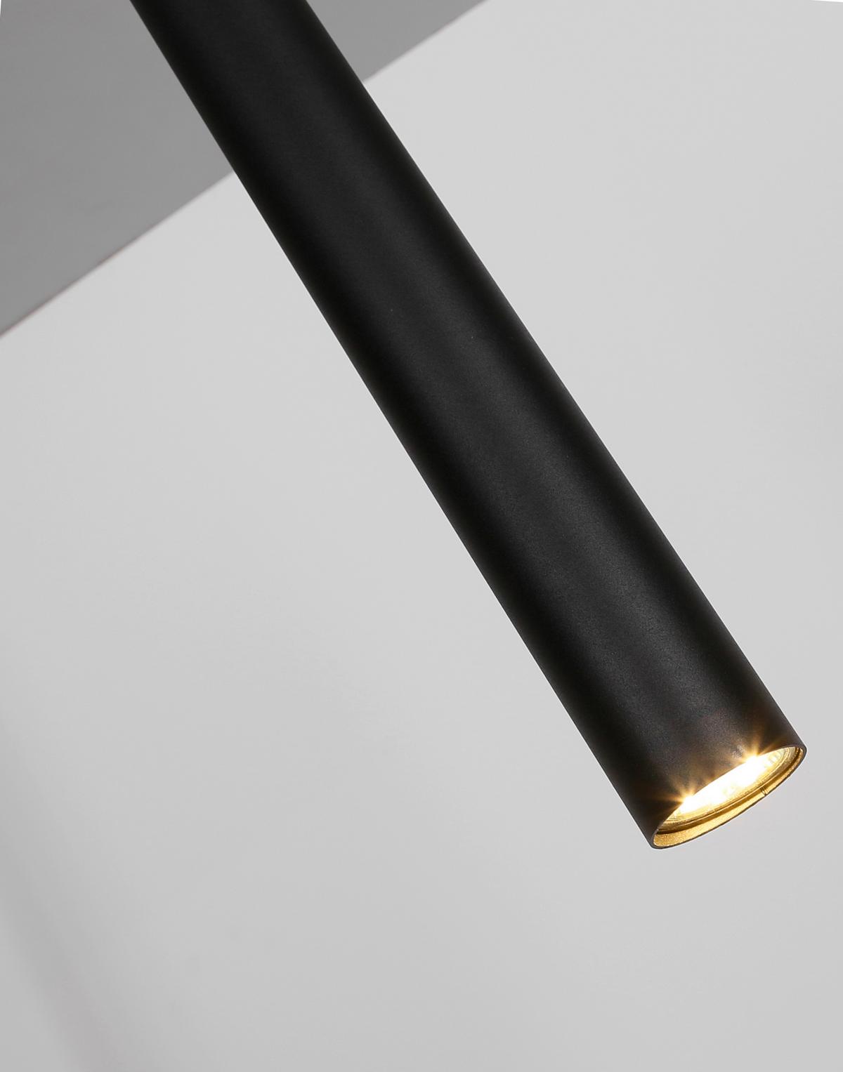 Hängeleuchte 31-78551 - Schwarz, Design, Metall (7/7/90cm)