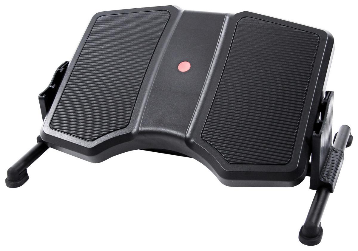 Fußstütze Podi Ii - Schwarz, Basics, Kunststoff/Metall (49/24/30cm) - MID.YOU