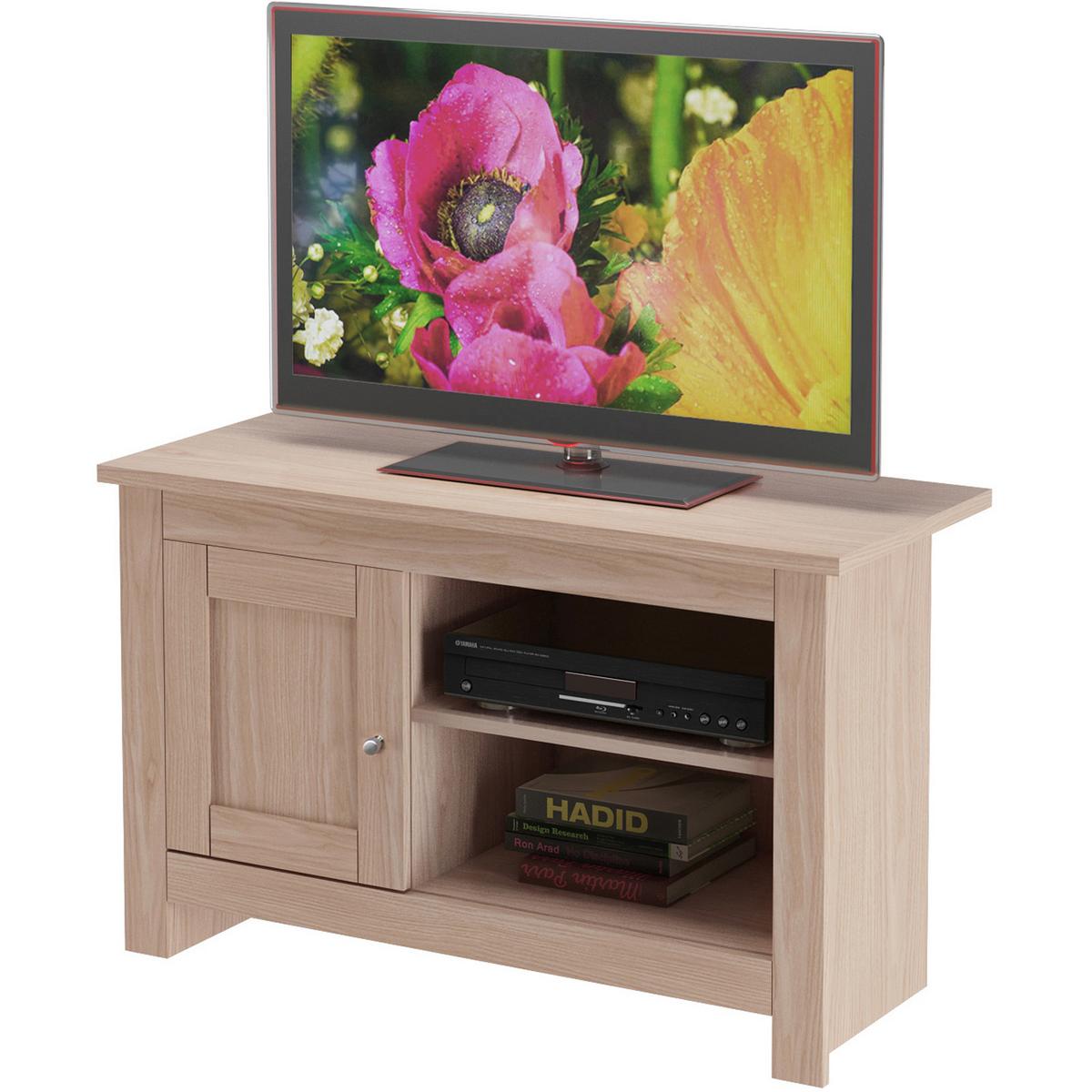 Lowboard Emerald Eiche Dekor B: 95cm - Sonoma Eiche, Design, Holzwerkstoff (95/58/39cm) - MID.YOU