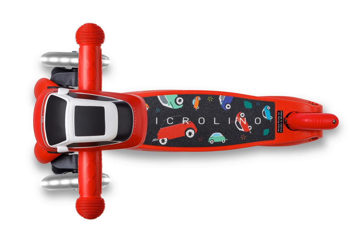 Kinderscooter Rot Mmd195 Mini Micro Minilino Red - Rot, Basics, Kunststoff (55/26,5/49-67cm) - Micro Mobility