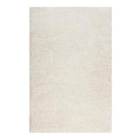 Hochflorteppich Shiny Touch Weiß/Silberfarben 133x200 cm - Weiß, KONVENTIONELL, Textil (133/200cm) - WECON HOME