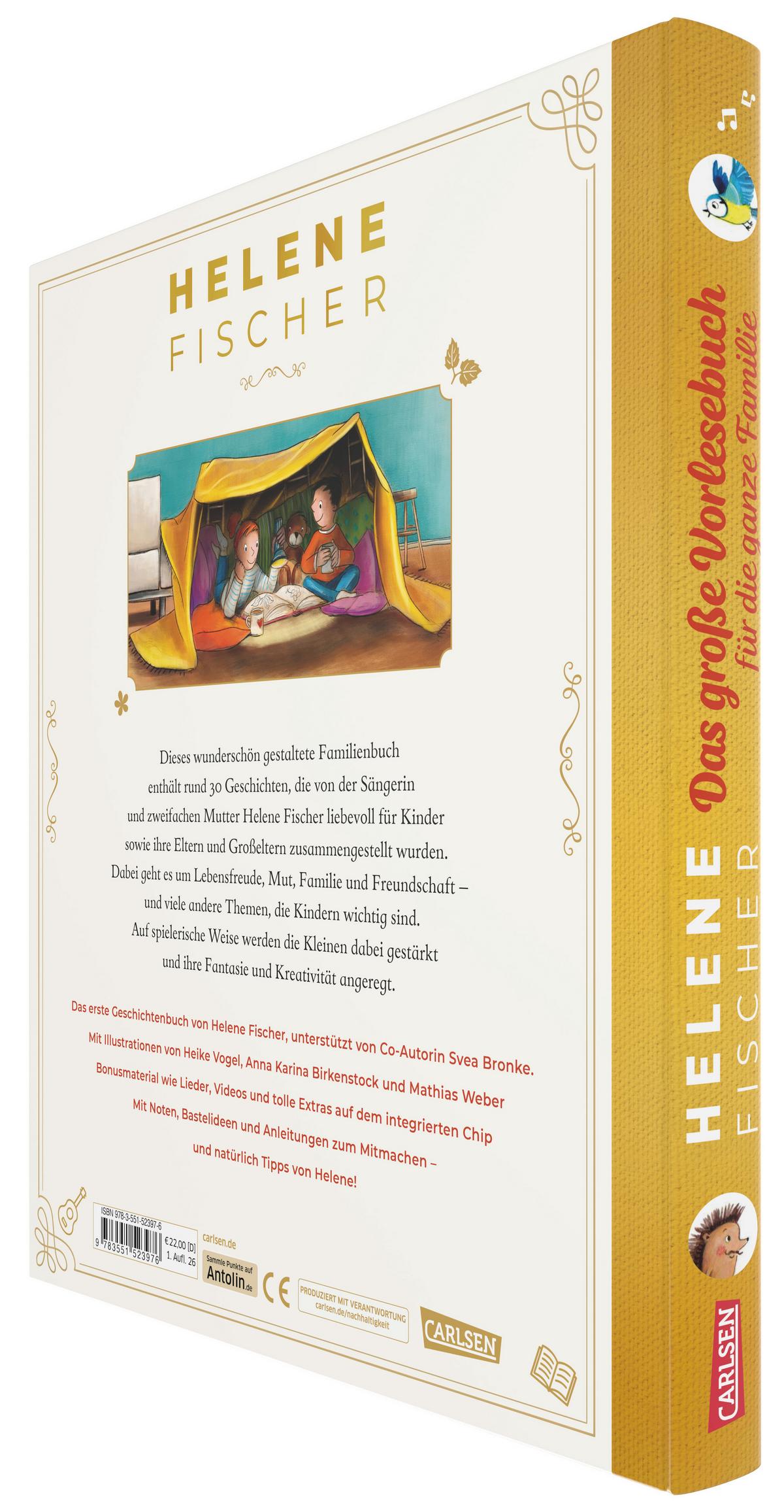 BUCH HELENE FISCHER VORLESEBUCH - Multicolor, Basics, Papier (21/25,7/1,5cm) - Carlsen