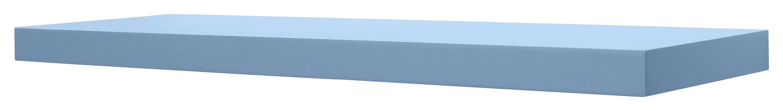 Falipolc Giga - kék, Modern, faalapú anyag (80/3,8/23,5cm)