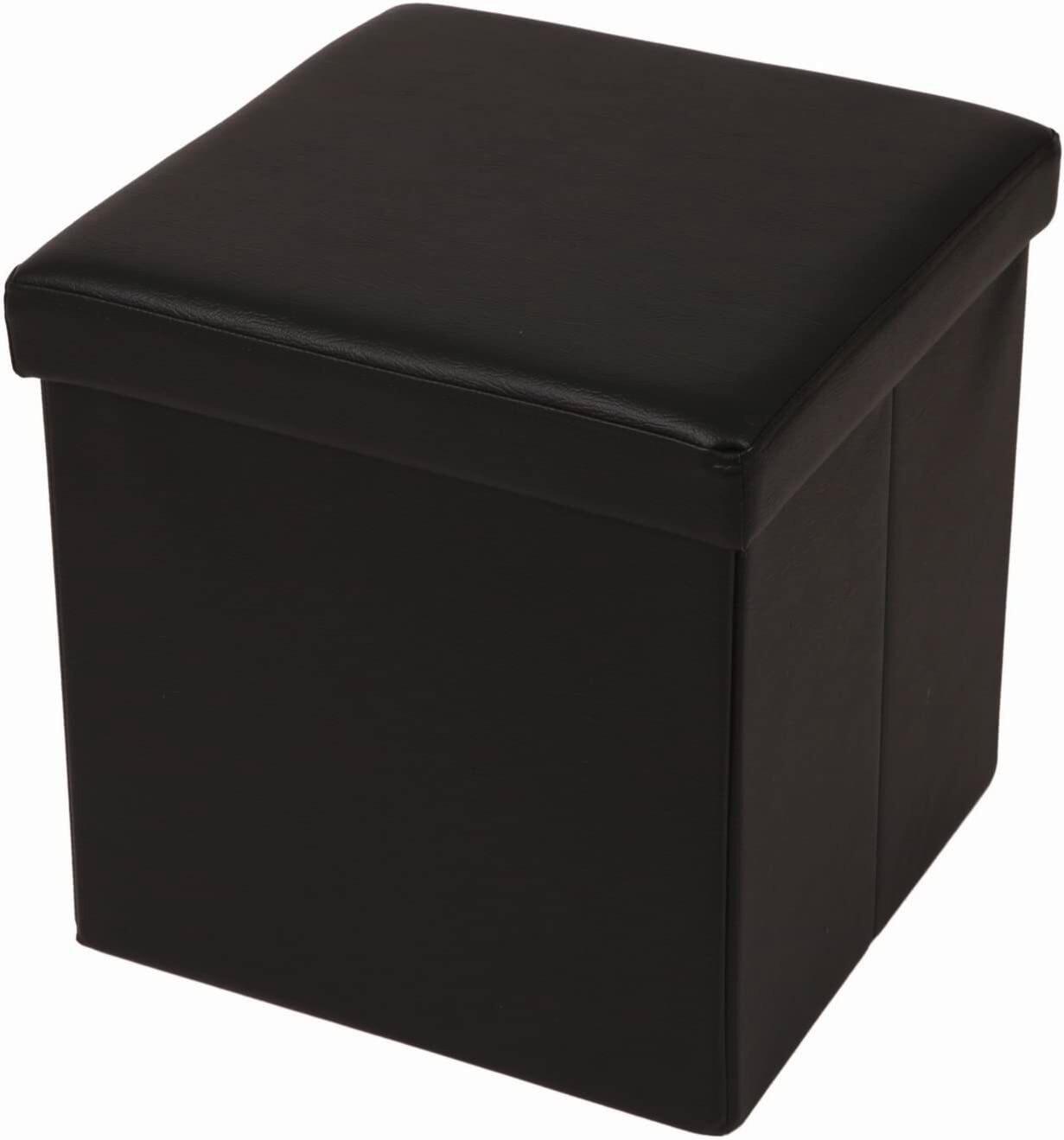 Sitzwürfel Storecube - Schwarz, Basics, Kunststoff (38/38/38cm) - Echtwerk