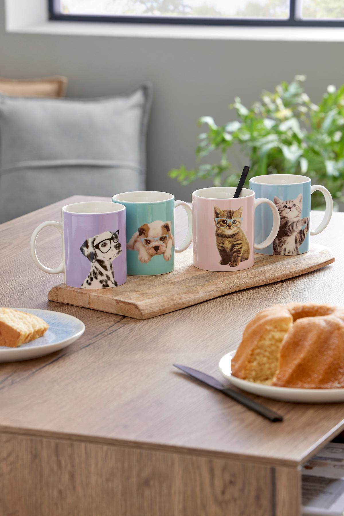 Kaffeetasse Susi - Multicolor, Basics, Keramik (320ml) - Luca Bessoni