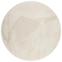 Hochflorteppich Creme/Beige Alice Rund Ø 100 cm - Beige/Creme, KONVENTIONELL, Textil (100cm) - Esprit