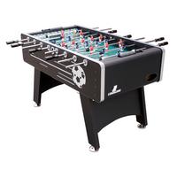 Tischfußball Arena Holz Schwarz + 4 Bälle, Torzähler - Schwarz, Basics, Holz (75/88/141cm) - Ambia Garden