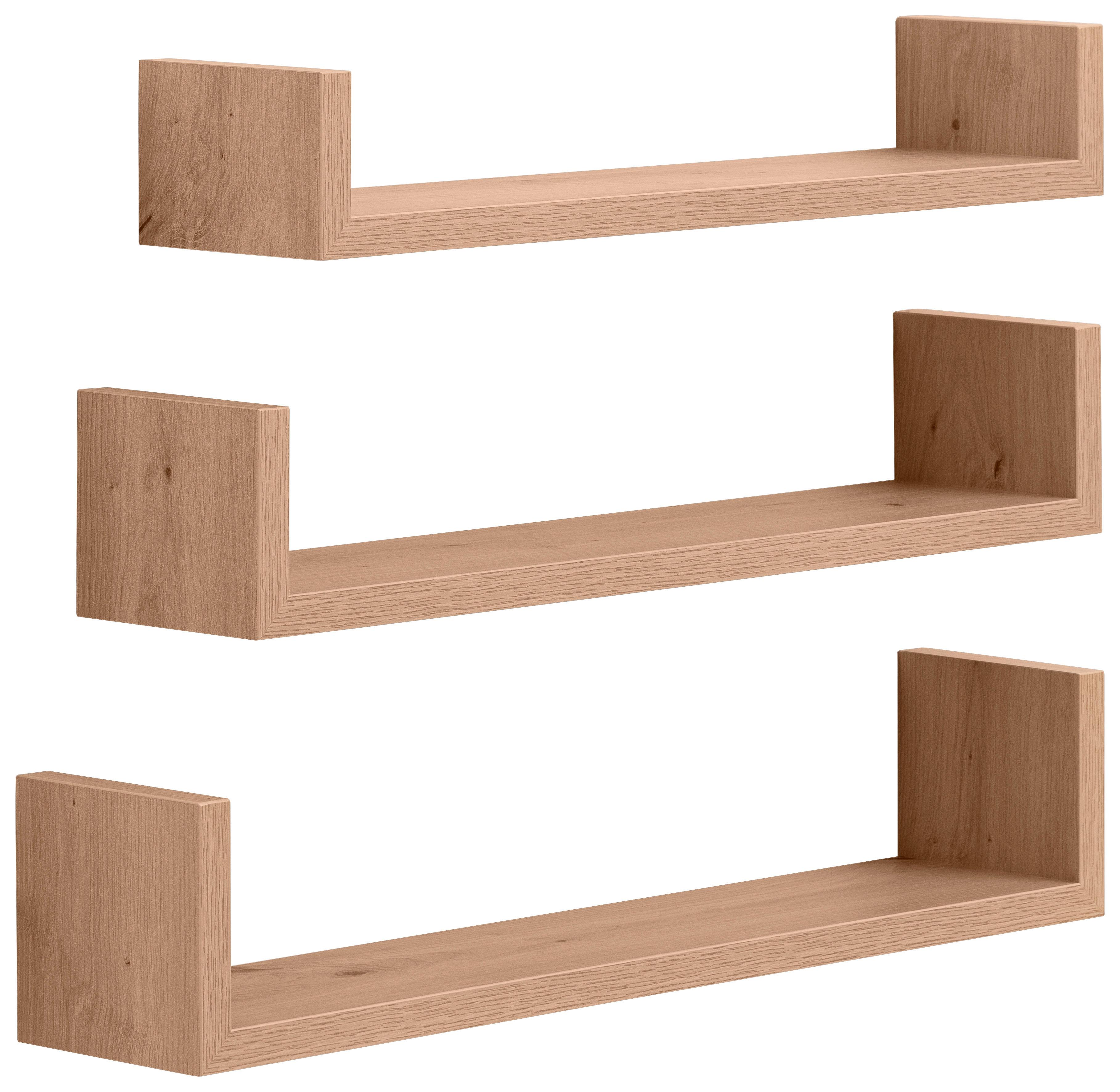 Wandboard Trinita Eiche Artisan B: 58 cm - Eiche Artisan, MODERN, Holzwerkstoff (58/11,80/12cm)