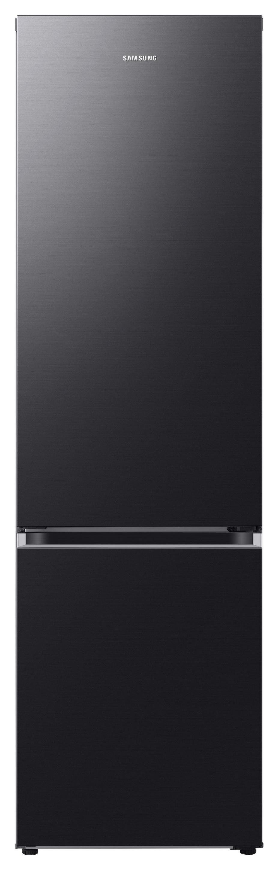 Kühl-gefrier-kombination Rb38c607ab1/ef - Schwarz, Basics, Glas/Kunststoff (59,5/203/65,8cm) - Samsung
