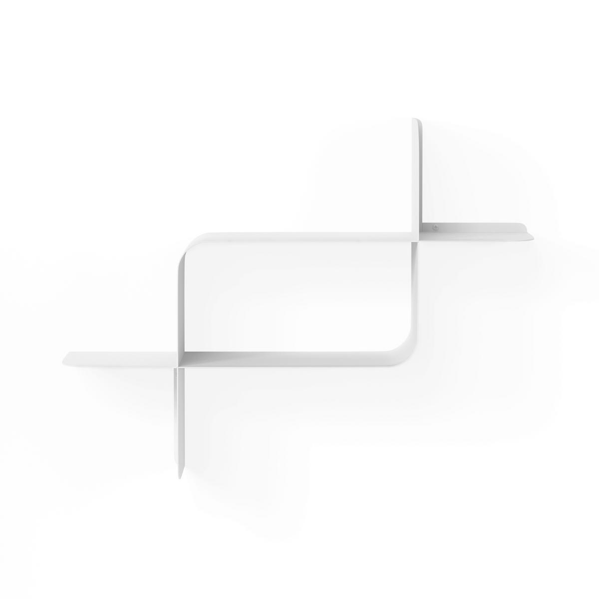 Nástenná polica, biela - Basics (61/47/15cm) - Umbra