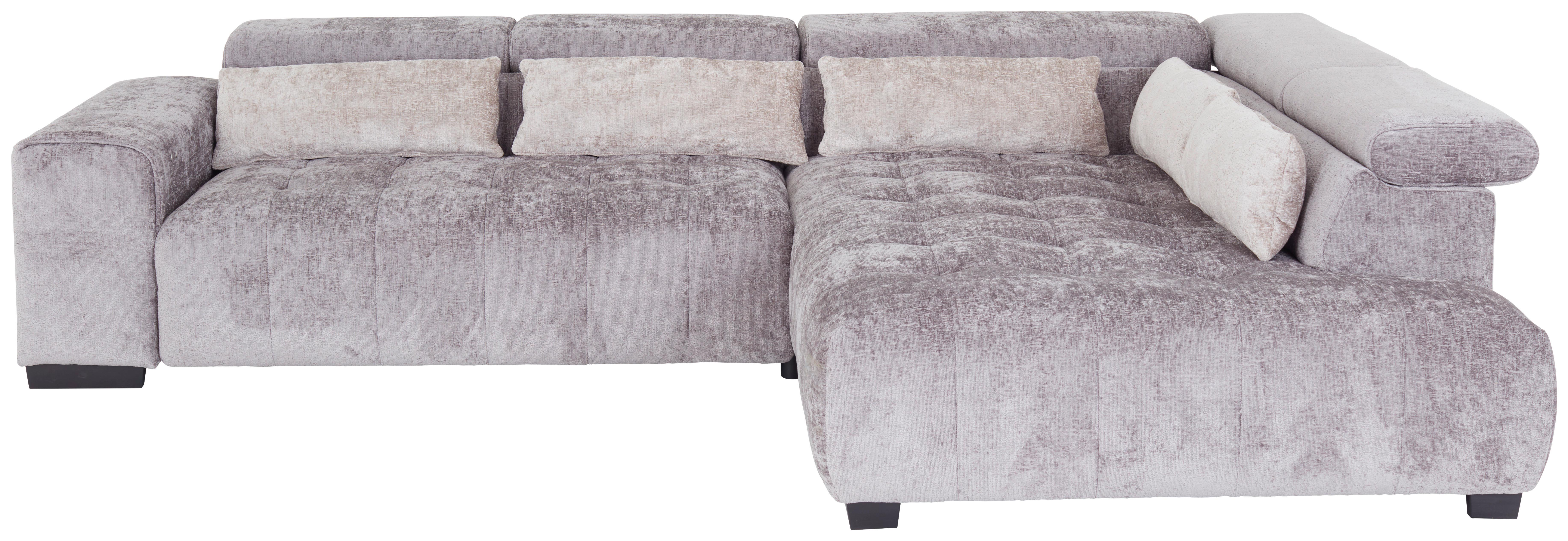Ecksofa Matera - Beige/Schwarz, MODERN, Holz/Holzwerkstoff (311/230cm)