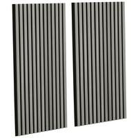 Akustikpaneel Josef - Hellgrau, MODERN, Holzwerkstoff/Kunststoff (60/120/2cm)