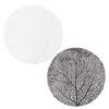 Tischset Jasmina - Anthrazit/Weiß, Basics, Kunststoff (38cm) - Ondega