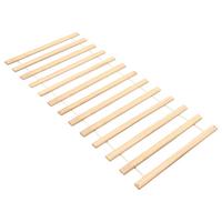 Rollrost Rolli 90x200 Cm Echtholz 13 Leisten - Naturfarben, Holz (90/200cm)