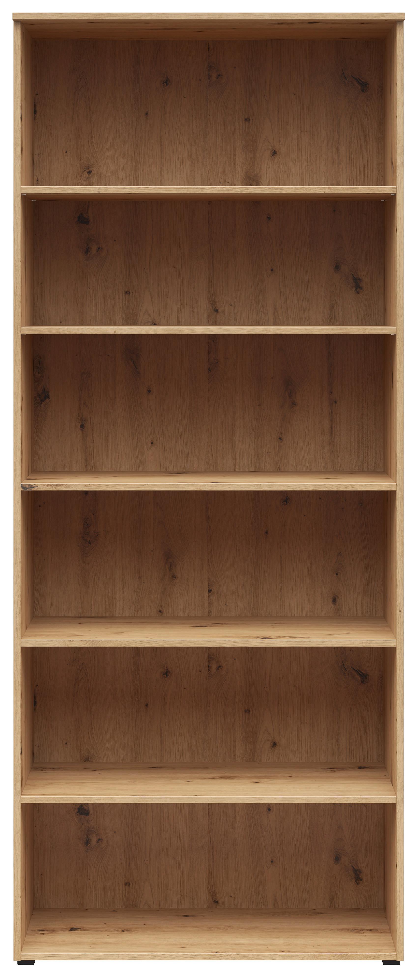 REGÁL MULTISTAURAUM S588-REG - antracitová/dub artisan, Modern, kompozitné drevo/plast (80/195/40cm)