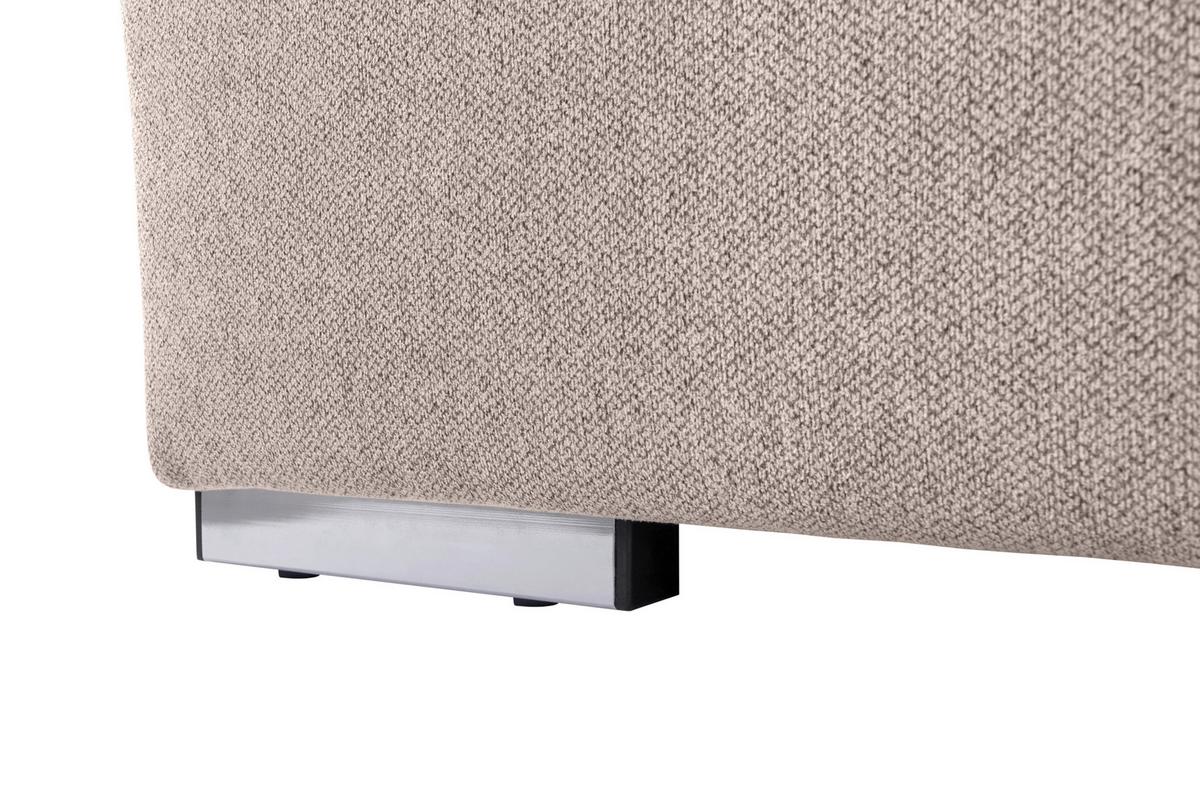 Wohnlandschaft Ramzes Beige U: 173x328x215 cm - Beige/Grau, Design, Textil (173/328/215cm) - MID.YOU