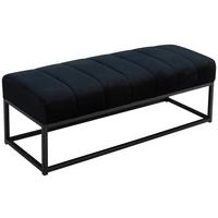 Sitzbank Schwarz, 108 cm - Schwarz, Design, Textil (108/40/40cm) - MID.YOU