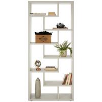 Vysoká dělící stěna Bounty, šedá - šedá/černá, Moderní, kompozitní dřevo/plast (90/199/33cm) - Premium Living