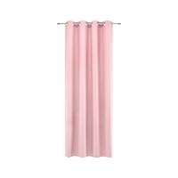 ZÁVĚS S OČKY ABBY -JUB- - růžová, Konvenční, textil (140/235cm) - Modern Living