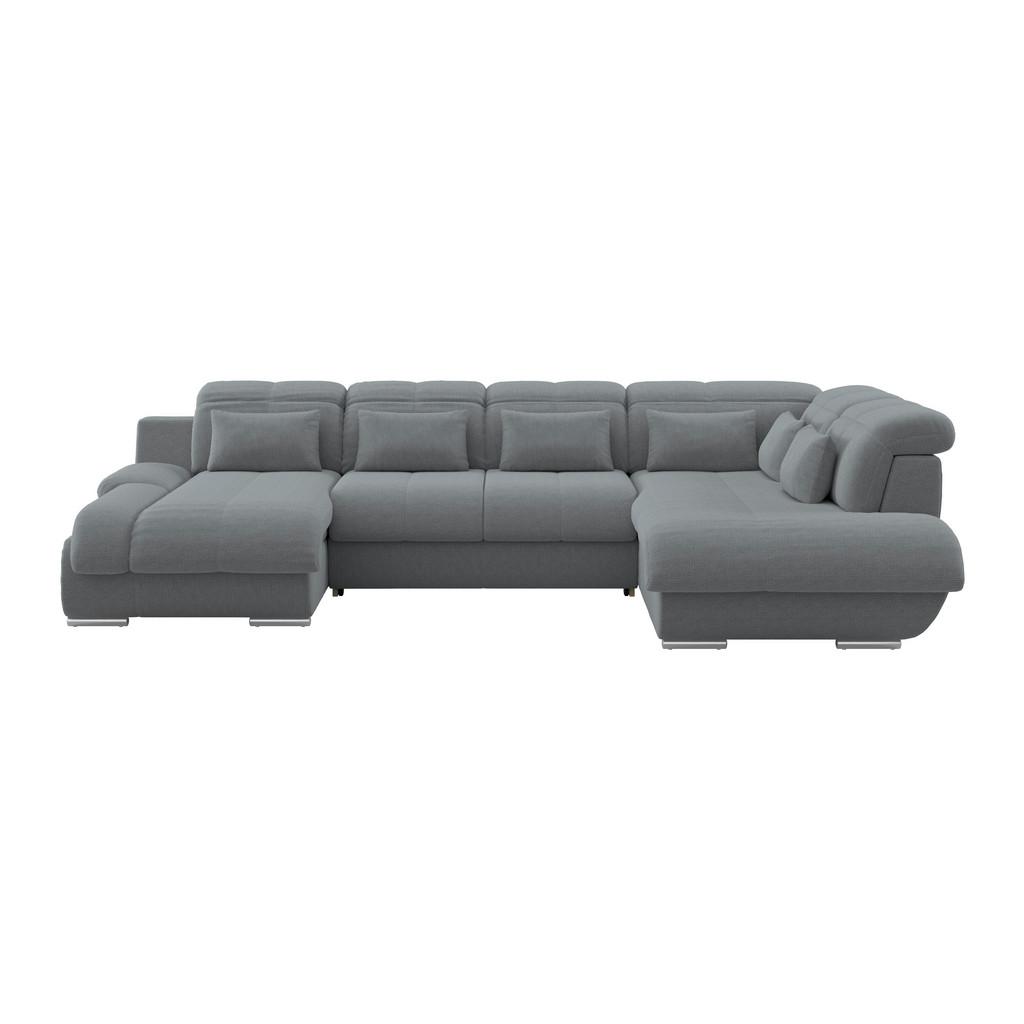 Wohnlandschaft Multi mit Schlaffunktion Anthrazit