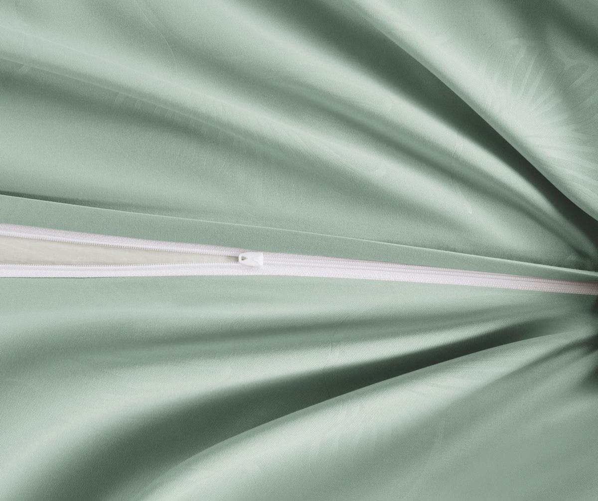 Bettwäsche Ronia - Mintgrün, MODERN, Textil - Luca Bessoni