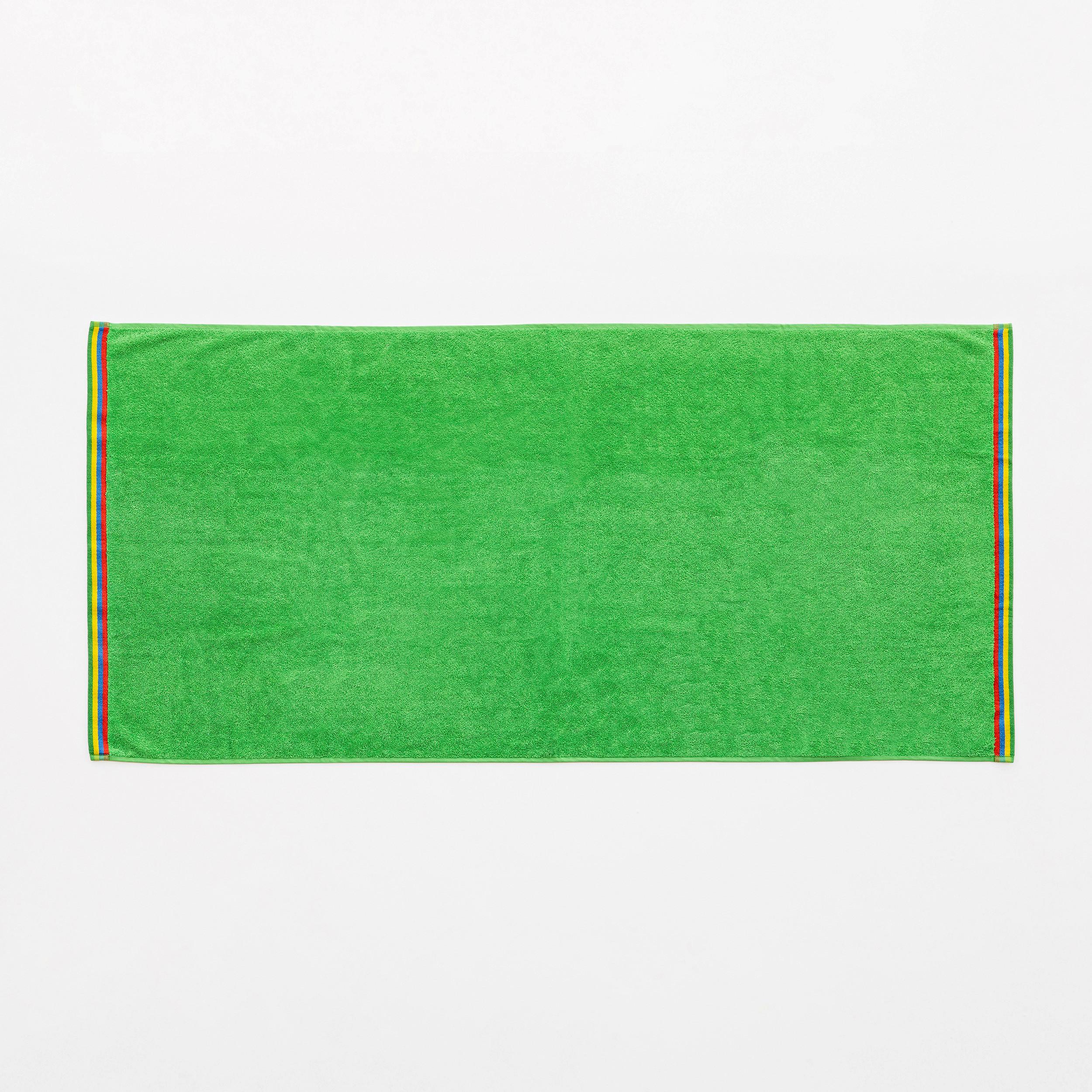 Strandtuch Kids Baumwolle Grün 70x140 cm - Grün, Basics, Textil (70/140cm) - Benetton