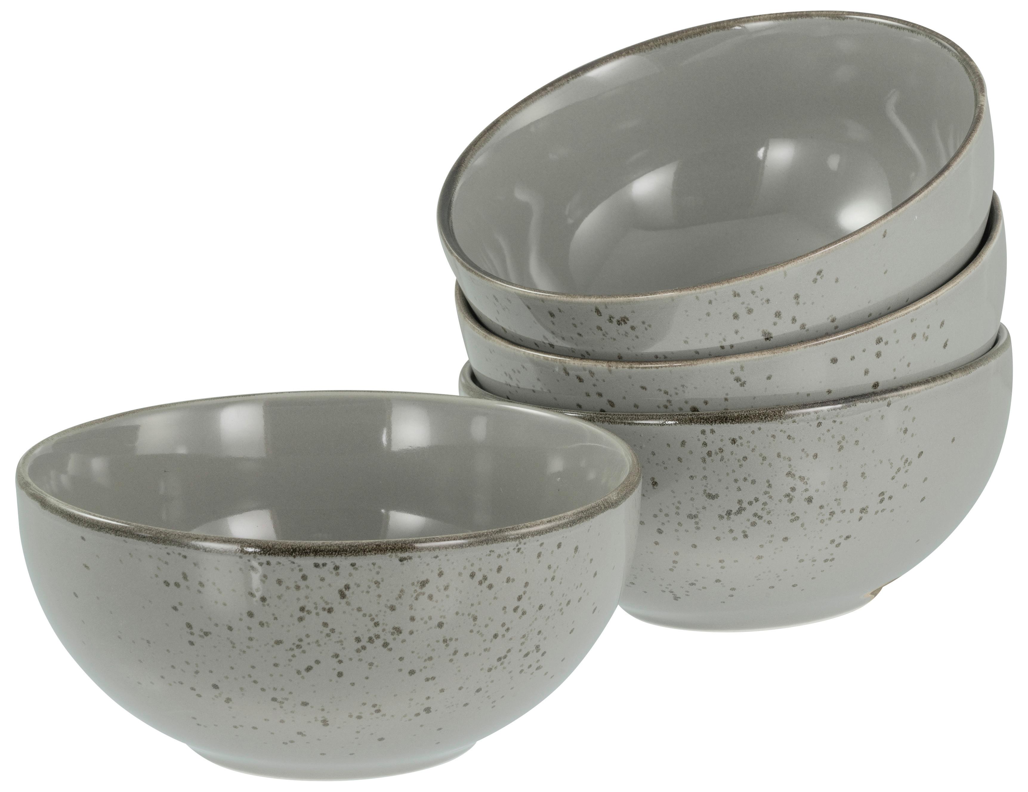 Schüsselset Nature Collection Stone, 4--Teilig., Grau