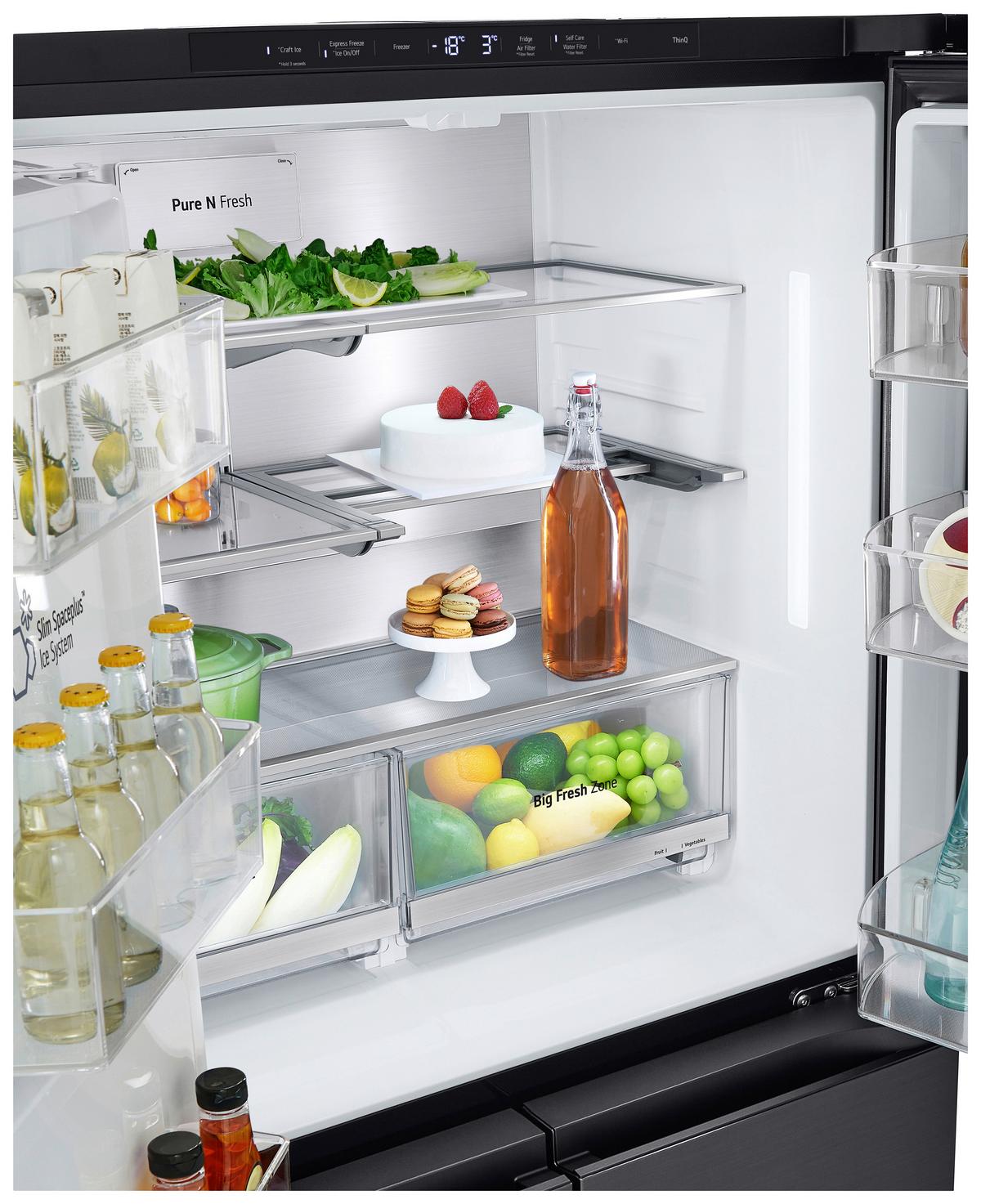 Multi-Door Gmg960evee - Basics, Glas/Kunststoff (91.4/179.2/72.9cm) - LG