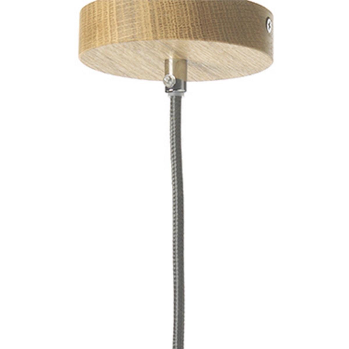 Függőlámpa 4093/s Ohana Vetro - fehér, Basics, üveg/fa (40/40/80cm)