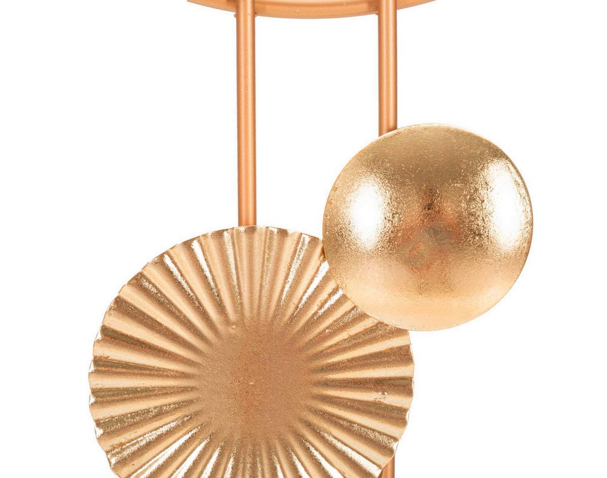 Wanddeko Goldy Goldfarben B: 49,5 Cm - Goldfarben, Basics, Metall (49.5/80/3.8cm)