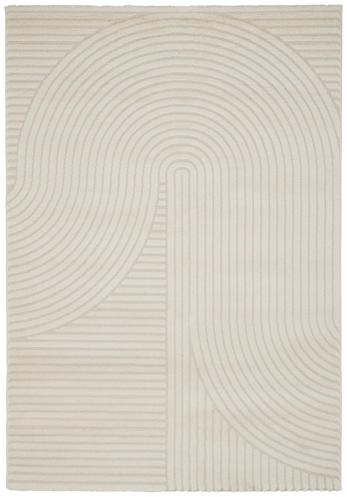TKANÝ KOBEREC Elio 3, 160/230cm, krémová - krémová, Modern, textil (160/230cm) - Mömax