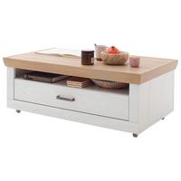 Couchtisch Madrid Eiche-/Pinienfarben - Eichefarben/Pinienfarben, Design, Holzwerkstoff (115/65/44cm) - MID.YOU