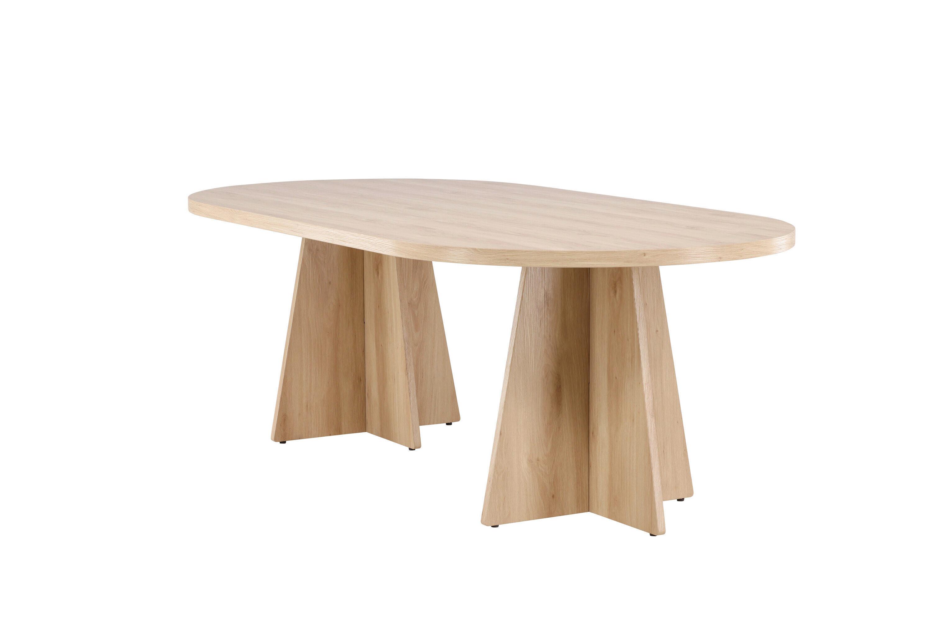 ESSTISCH Bootcut Beige L: 230 cm - Beige, MODERN, Holz (230/115/76cm) - Livetastic