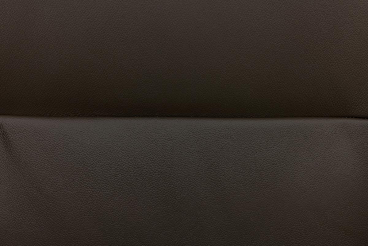 Relaxsesselset Repose Braun B: 76 Cm - Schwarz/Braun, Design, Leder/Textil (76/107/79cm) - Livetastic