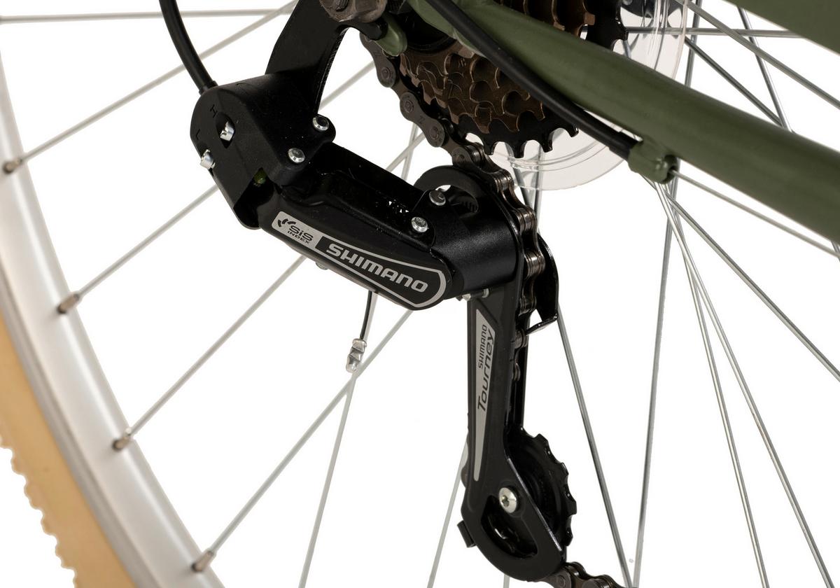 Citybike 400c Damen - Grün, MODERN, Metall (25/140/60cm)