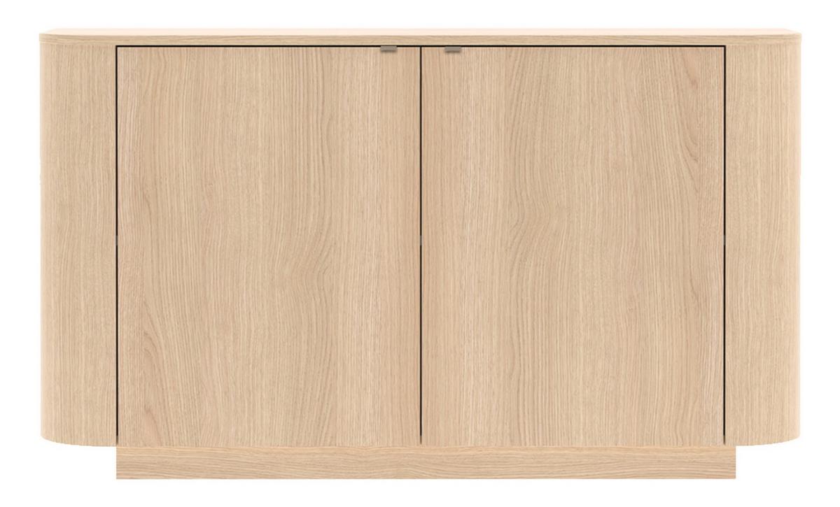 Sideboard Adriatico Eichefarben B: 131 Cm - Eichefarben, Design, Holzwerkstoff (131/76/43cm) - MID.YOU