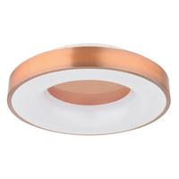 Led-deckenleuchte 41758-30c Ø 40 Cm - Opal/Weiß, Design, Kunststoff/Metall (40/10cm) - Globo