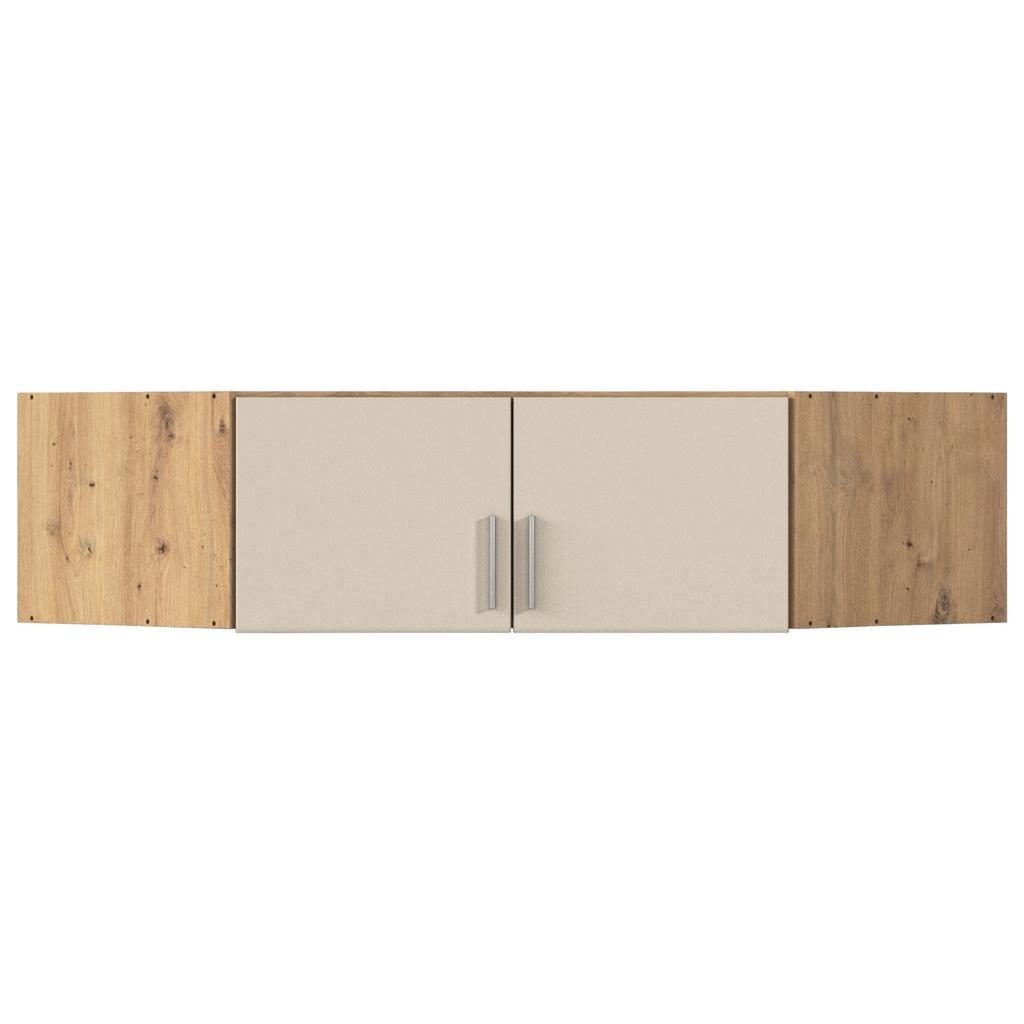 Aufsatzschrank 117cm Celle Matt Champagne