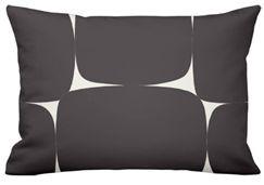 Dekorační Polštář Pebble, 40/60cm - bílá/černá, Moderní, textil (40/60cm) - Modern Living