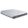 Taschenfederkernmatratze Memogel 90x200 Cm H3 H: 26 Cm - Blau/Weiß, Basics, Textil (90/200cm) - Livetastic