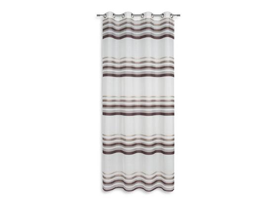 Ösenvorhang Ivola - Braun, MODERN, Textil (140/245cm) - Luca Bessoni Ösenvorhang Ivola - Braun, MODERN, Textil (140/245cm) - Luca Bessoni