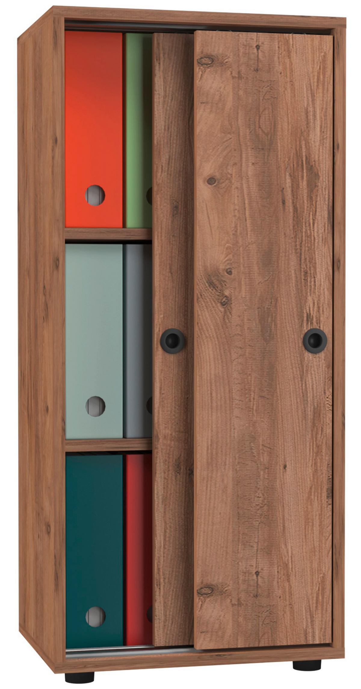 Aktenschrank Ulas Honigeiche Dekor B: 49 cm - Honigeiche, Design, Holzwerkstoff (49/109/38cm) - MID.YOU