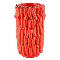 Vase Chili Rot B: 20 Cm - Rot, Basics, Kunststoff (20/34/20cm)