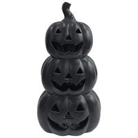 Dekoračná tekvica SPOOKY - čierna, kov/plast (18,9/34,6/11,1cm) - Mömax