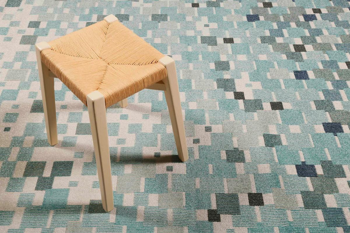 Outdoorteppich, 80x150 Cm Pacific - Blau/Creme, Design, Textil (80/150cm) - Esprit