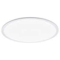 Led-paneel Sarsina Ø 60 Cm Dimmbar - Weiß, MODERN, Kunststoff/Metall (60/5cm) - Eglo