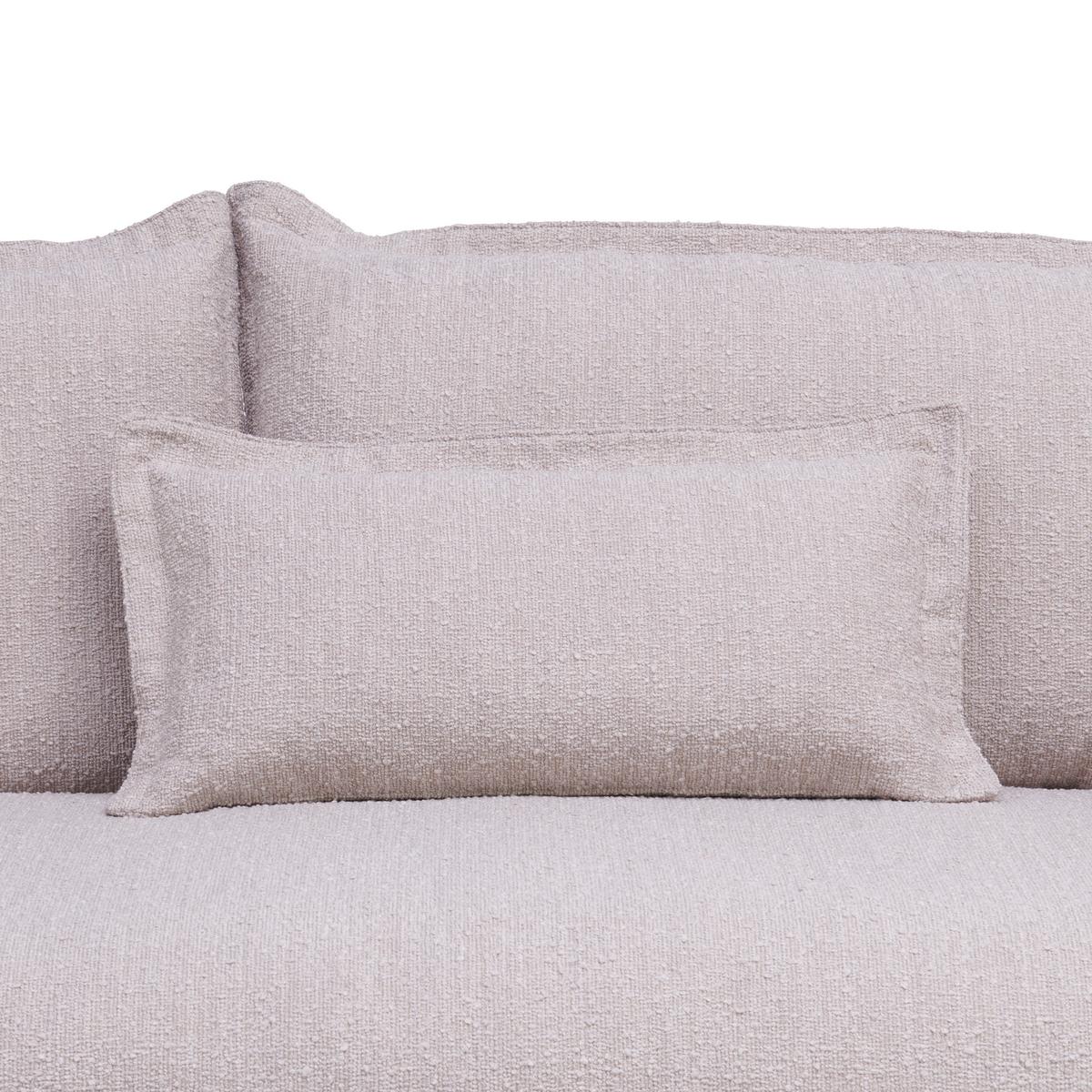 Sofa Toscana - Beige/Schwarz, Trend, Textil (195/82/98cm) - Livetastic