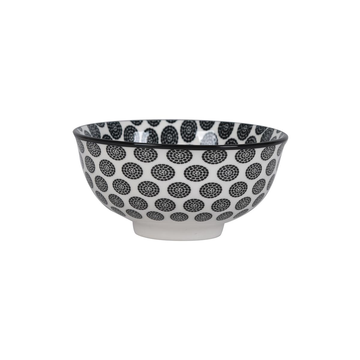 Miska na dip SHIVA - bílá/černá, Lifestyle, keramika (11,7/5,6cm) - Mömax