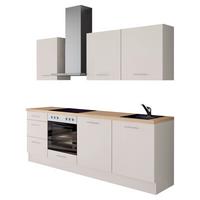 Küchenleerblock Ip3150 - Eichefarben/Magnolie, Design, Holzwerkstoff (230cm) - Impuls