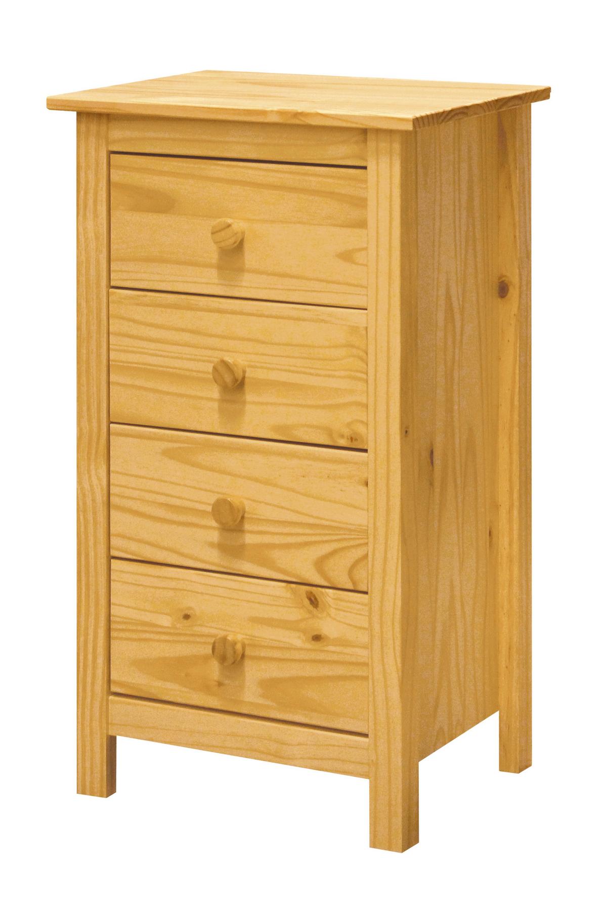 Kommode Naturfarben B: 46cm - Naturfarben, Natur, Holz (46/80/35cm) - Livetastic